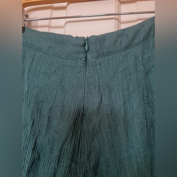 Petal + Pup Kalina Wide Leg High Waisted Pants Teal Sz 10 Easter Spring Coastal - Picture 3 of 11